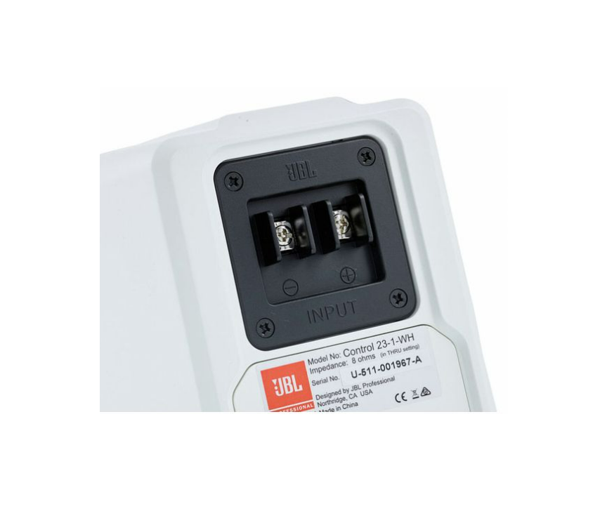 Miniatura: JBL Control 23-1- WH (PAR) Altavoz Ultracompacto De Fondo/Primer Plano