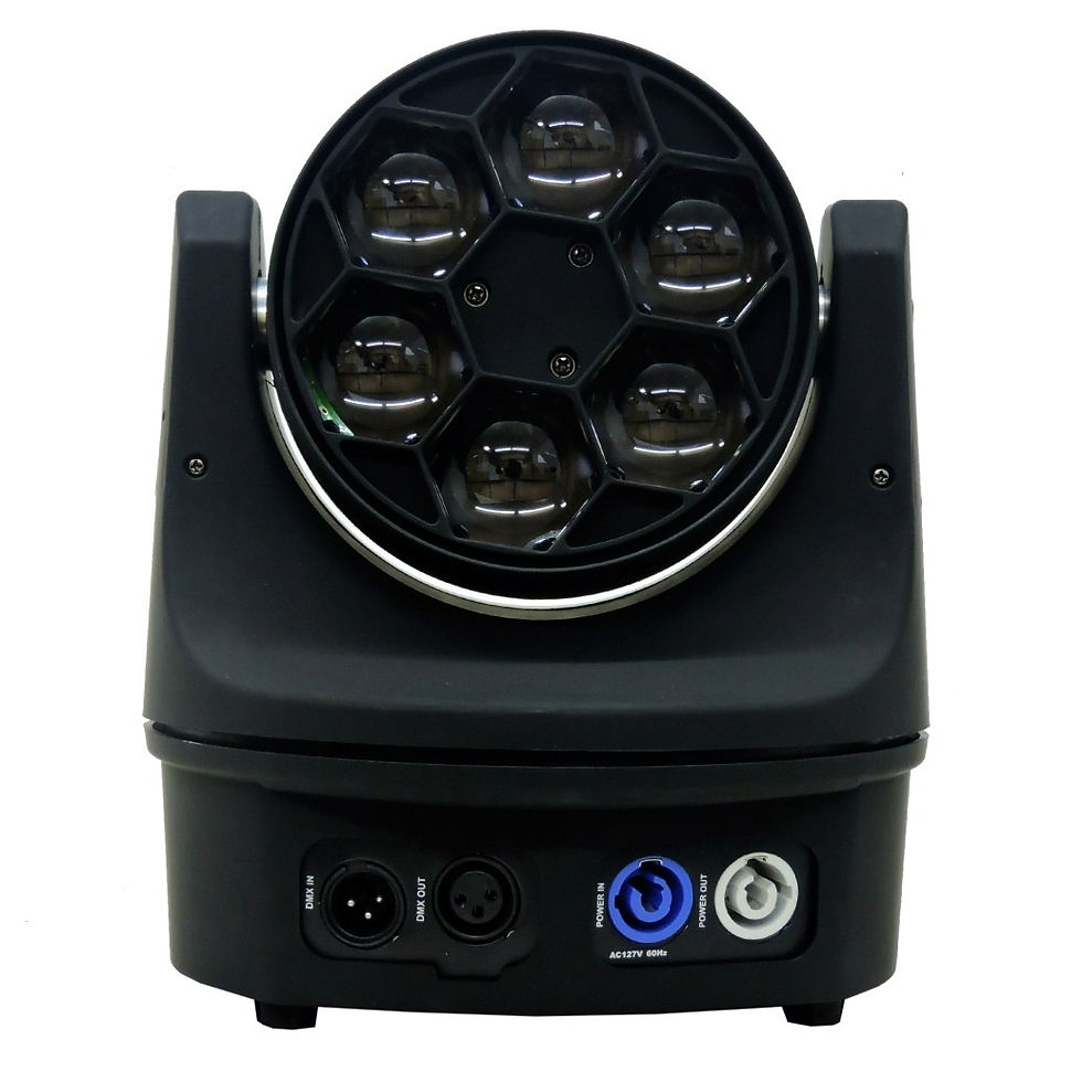 Miniatura: Pl Prolight LM60 Cabeza Movil 6 Leds De 10W