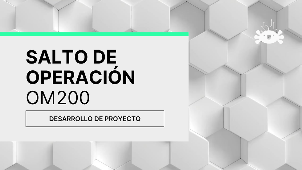 OM200 Salto de Operación