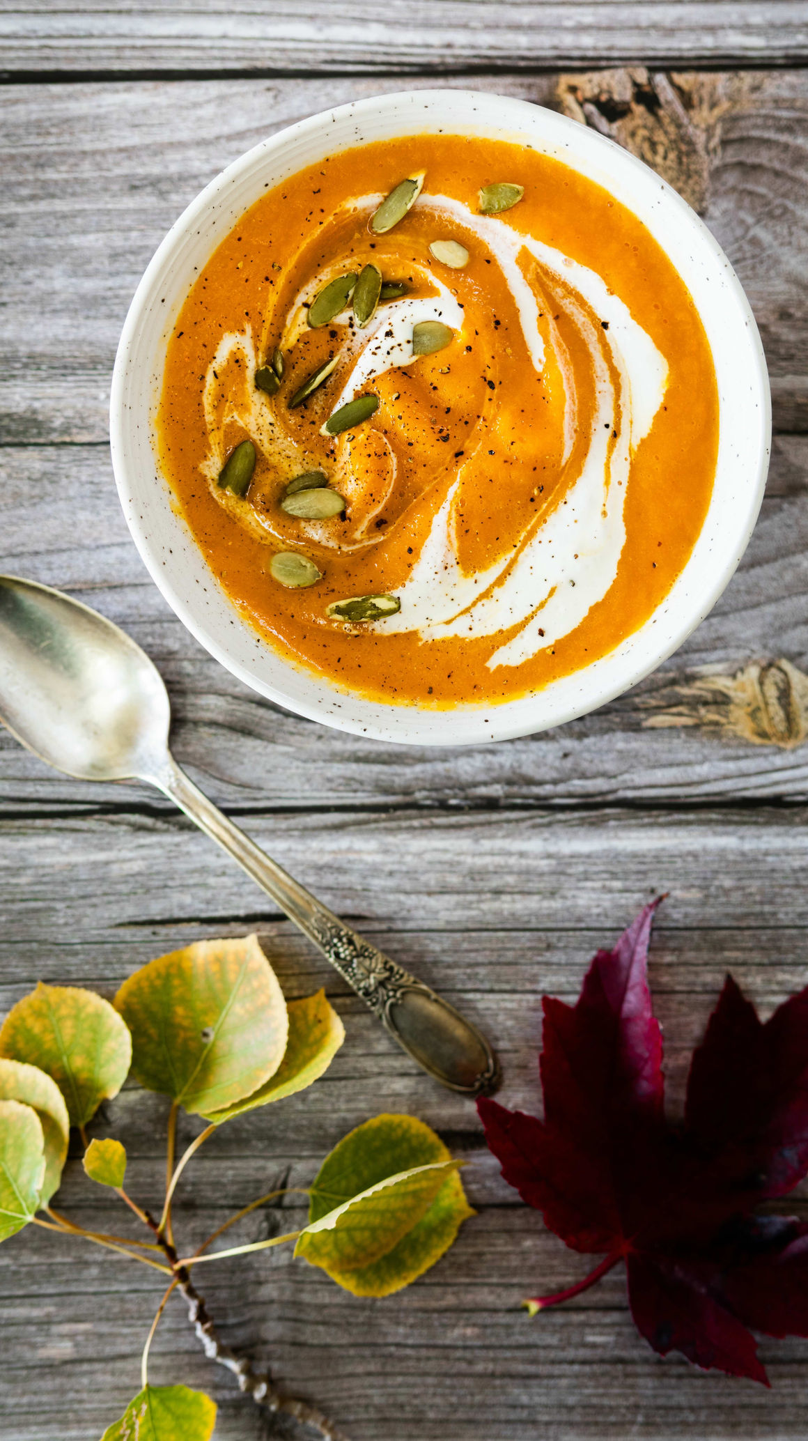 ROASTED ACORN SOUP A.KA. FALL IN A BOWL