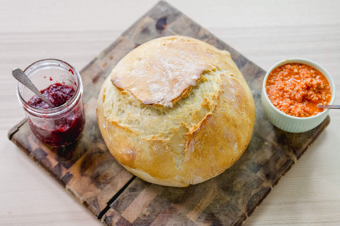 SAVORY & SWEET: 2 Vegan Bread Spreads | Cherry Chia Seed Jam | Roasted Red Pepper Tapenade