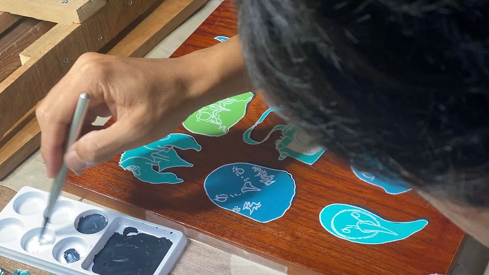 サムネイル： キャンバスアート001 「始まり」