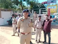 “The Superintendent of Police inspected the venue for the Matha gathering at Swami Vivekananda Maidan.”