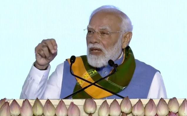 “The 21st installment of PM-Kisan was released by Prime Minister Modi in Coimbatore; 9 crore farmers will benefit.”