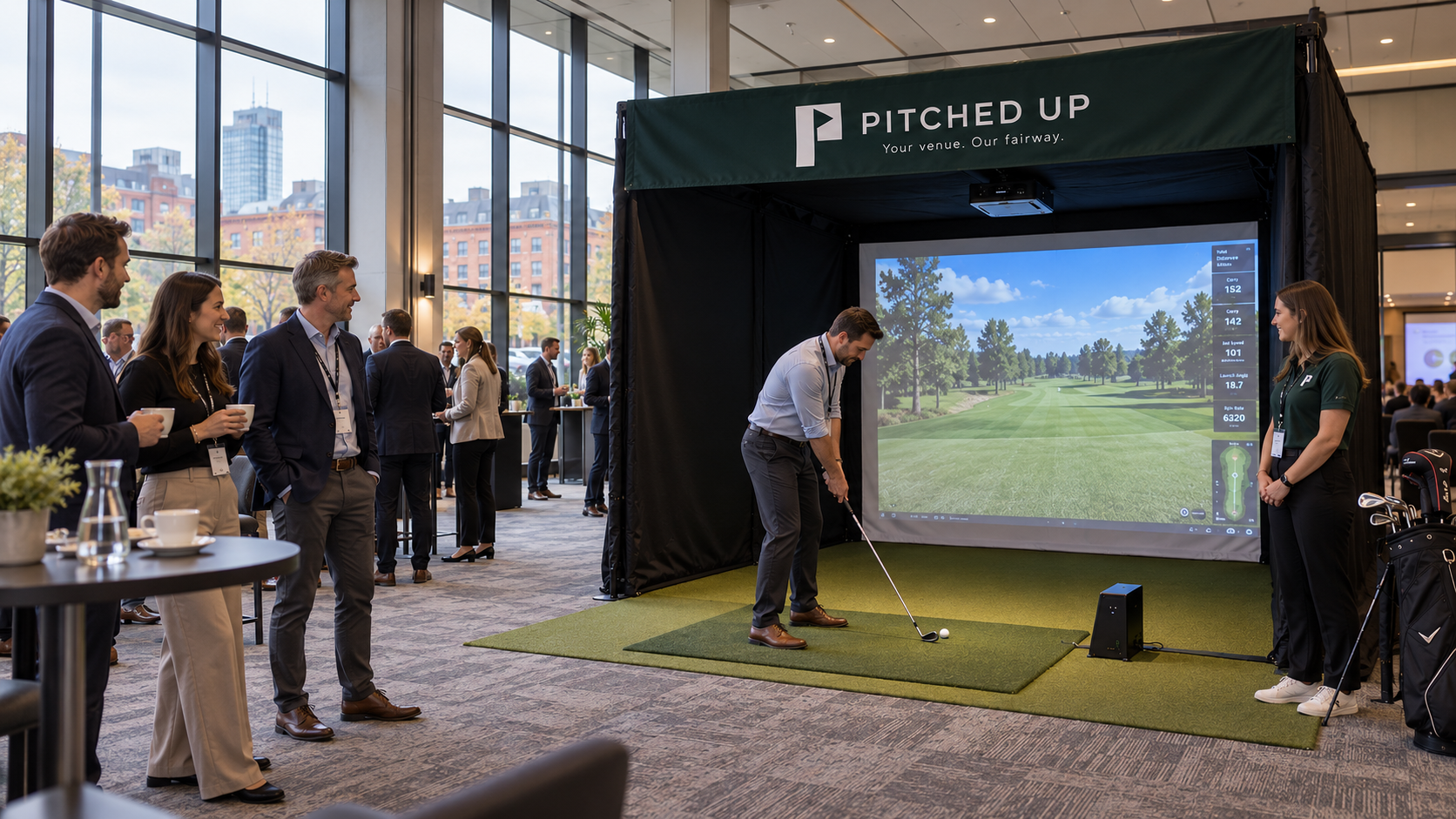 Pitched Up corporate conference and networking event