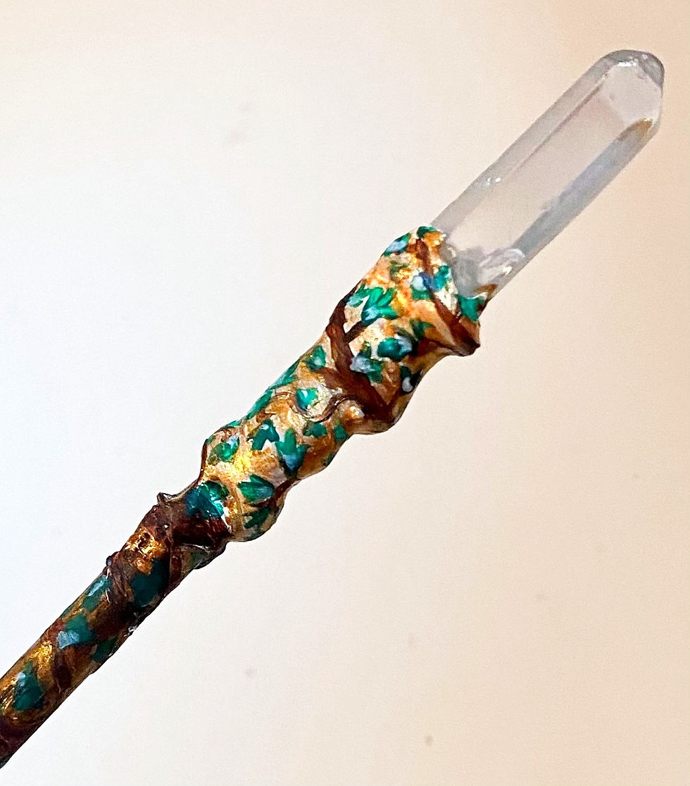 Thumbnail: Magick Wand - Laurel, Golden Ivy