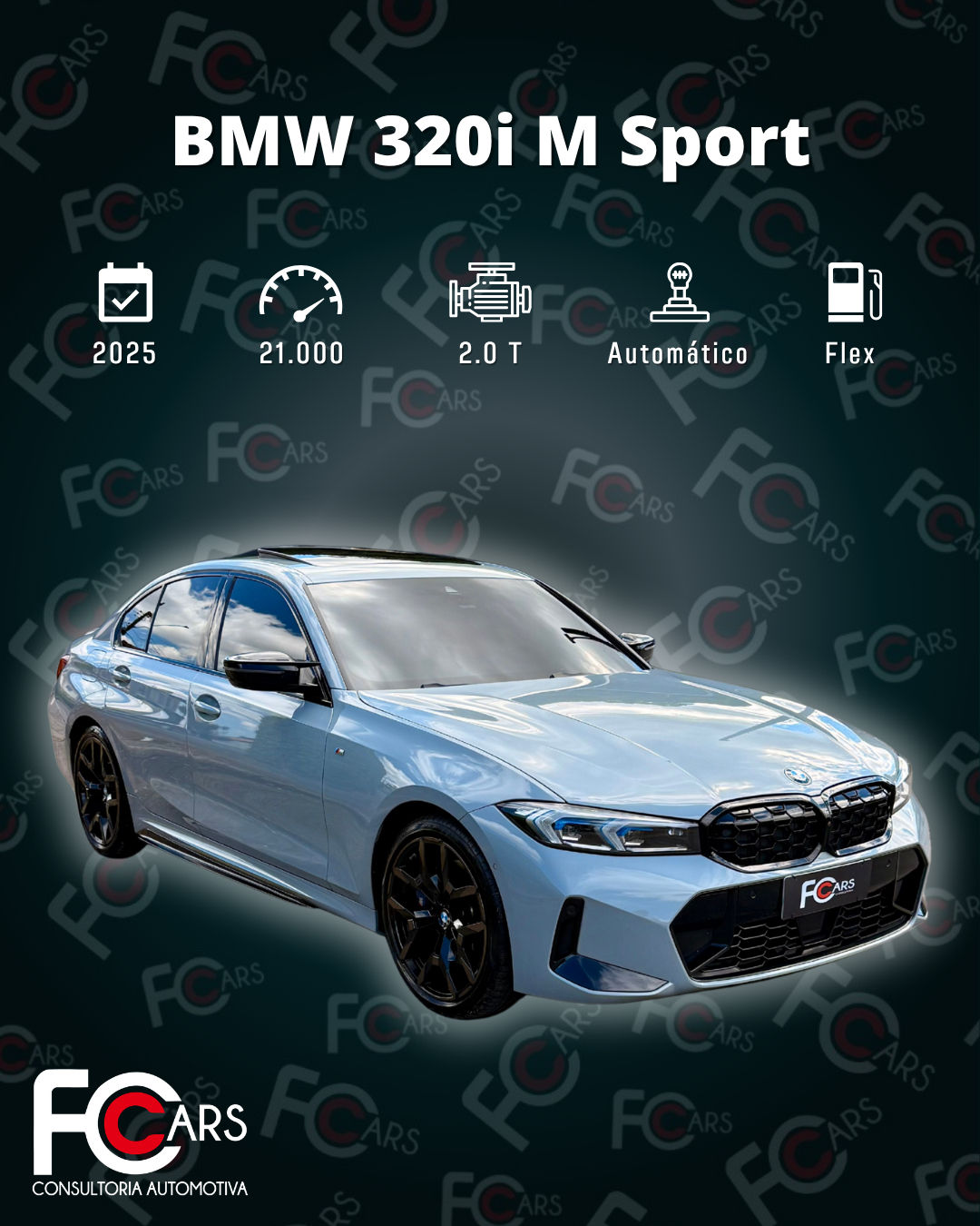 BMW 320i M Sport 2.0 Flex 2026