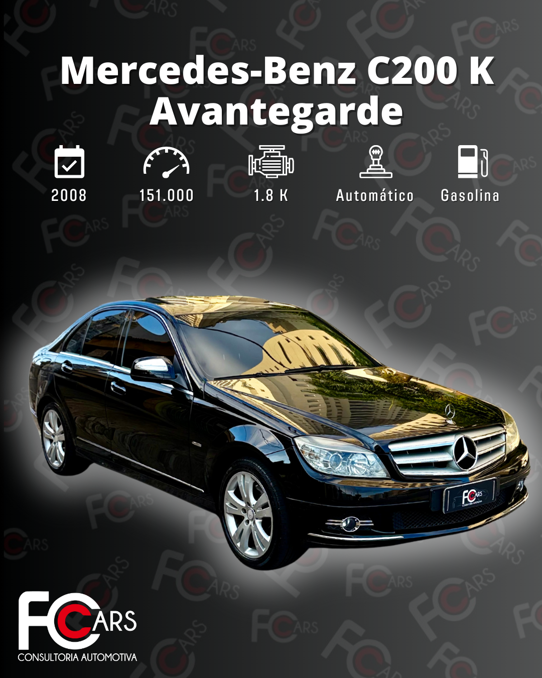 Mercedes-Benz C200K 1.8 2008