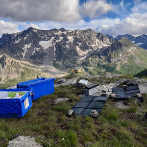 GPS installation in the French Alps