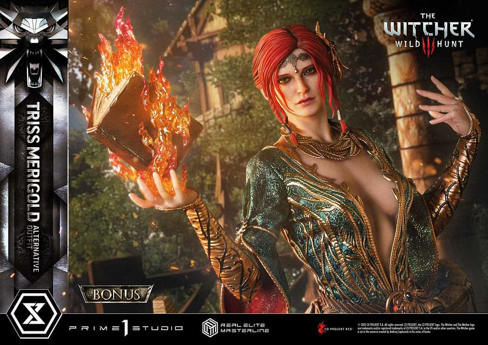 Thumbnail: The Witcher 3: Wild Hunt Real Elite Masterline Series Statue 1/4 Triss Merigo...