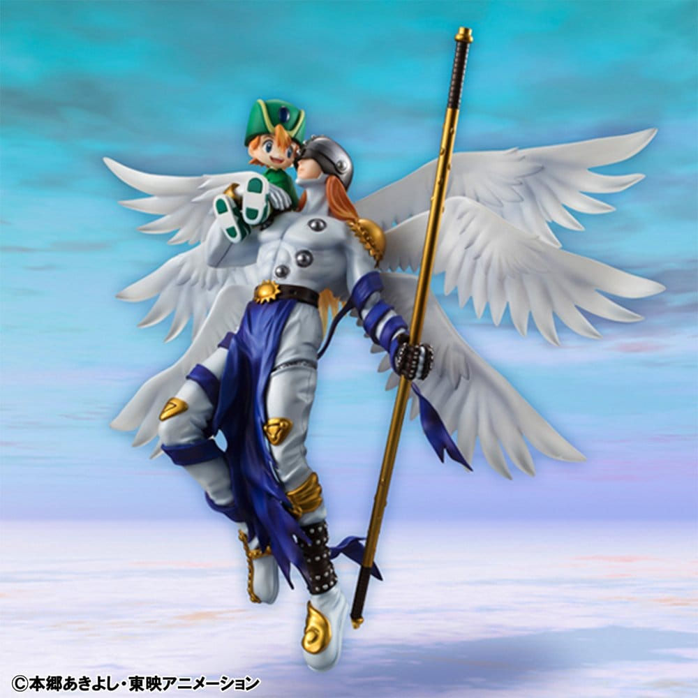 Digimon Adventure G.E.M. Series PVC Figure Angemon & Takeru Takaishi 22 cm (R...