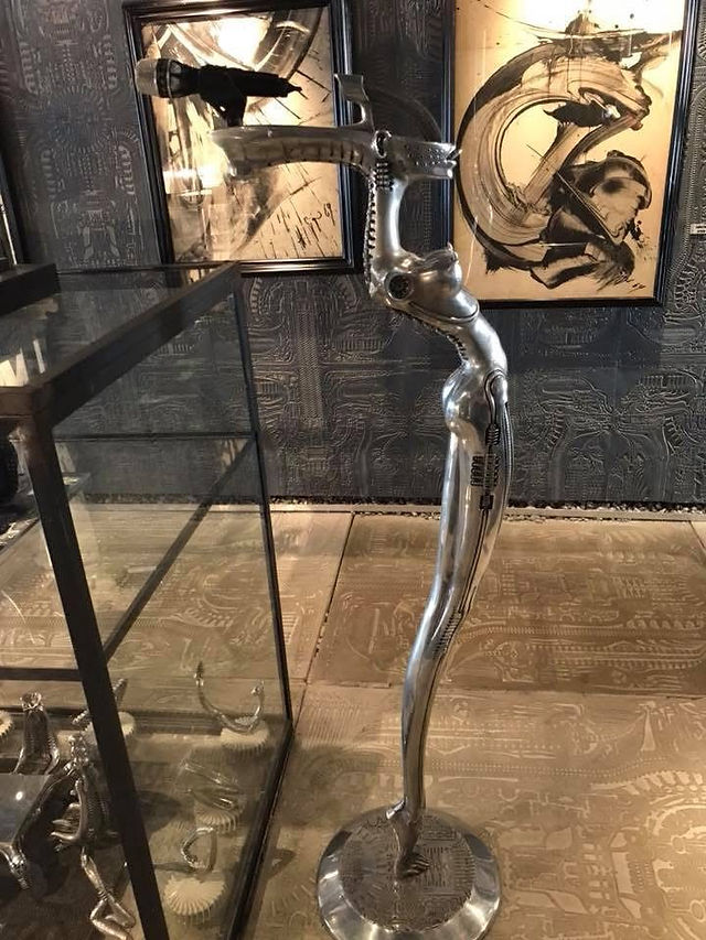 Microphone stand for Jonathan Davis of Korn