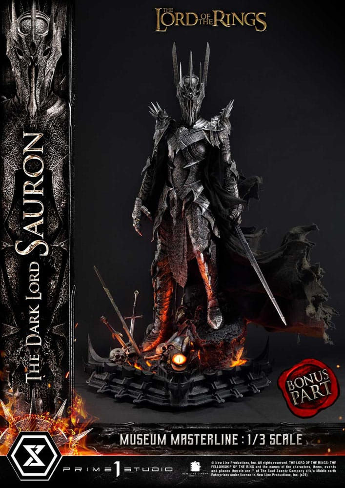 Thumbnail: Lord of the Rings Museum Masterline Series Statue 1/3 The Dark Lord Sauron Bo...