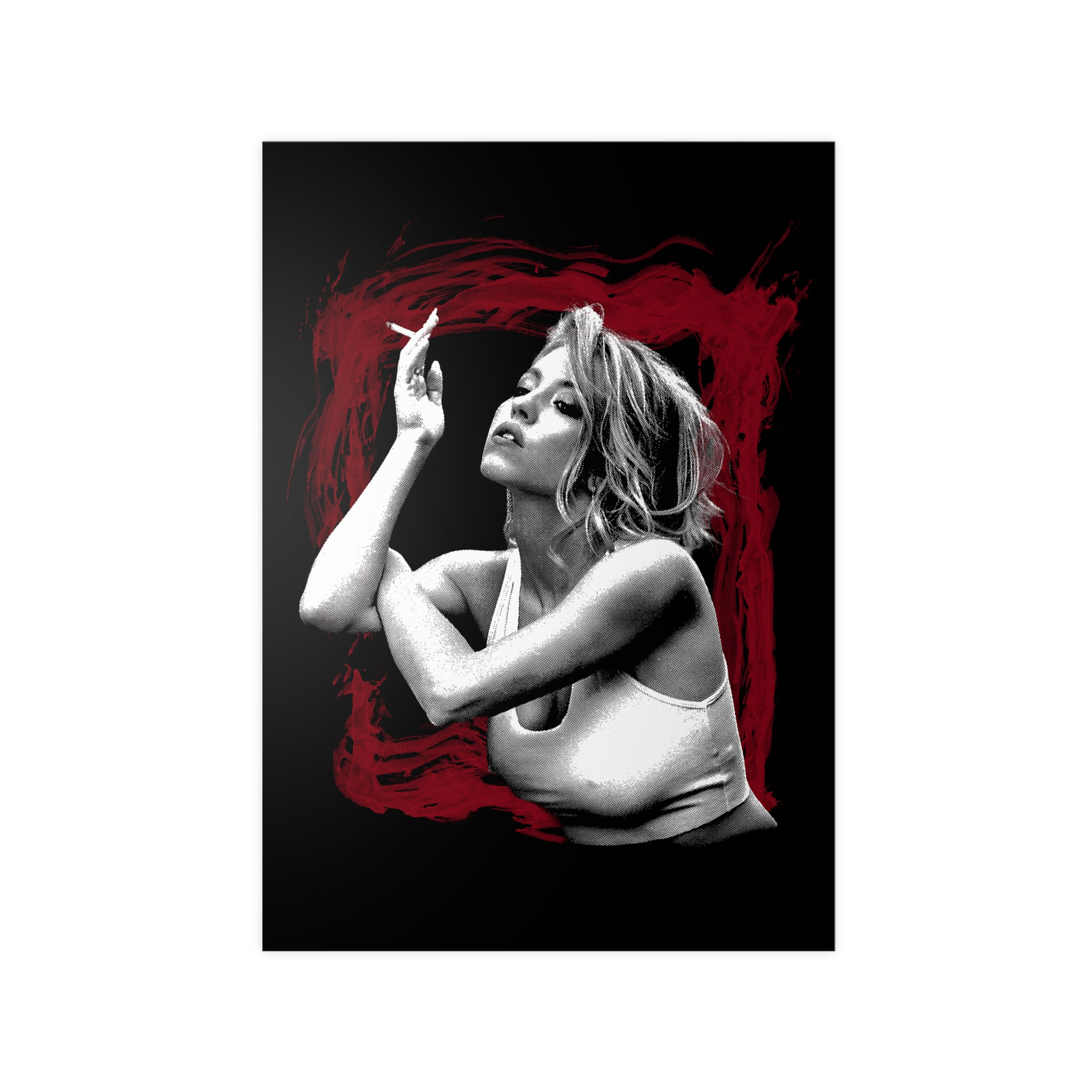 Sydney Sweeney Framed Photopaper Poster