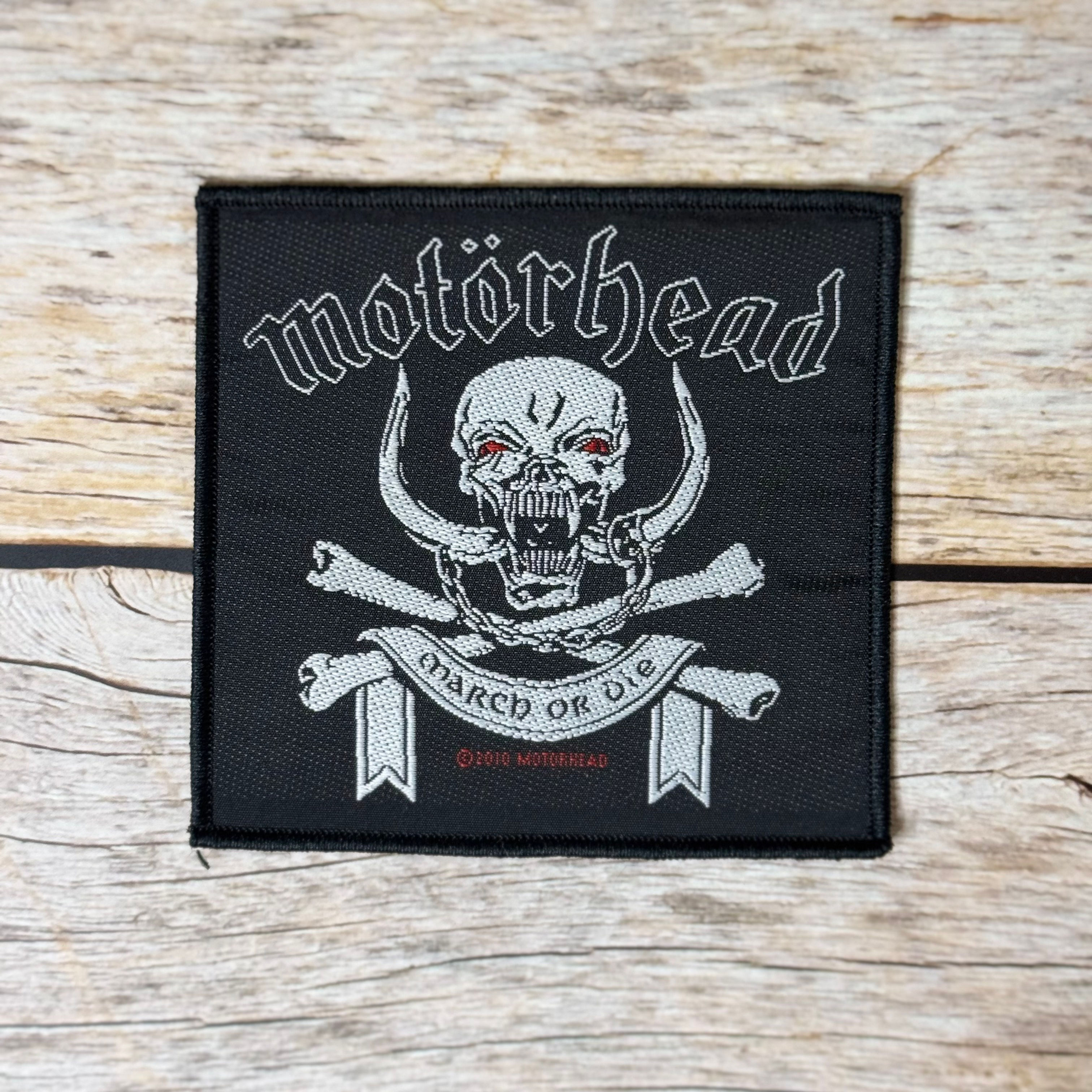 Motörhead Patch - March Or Die