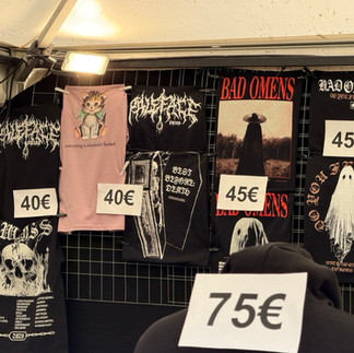 Merch at Rock im Park 2026