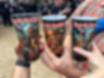 Iron maiden Beer Cups in the Waldbühne - Berlin