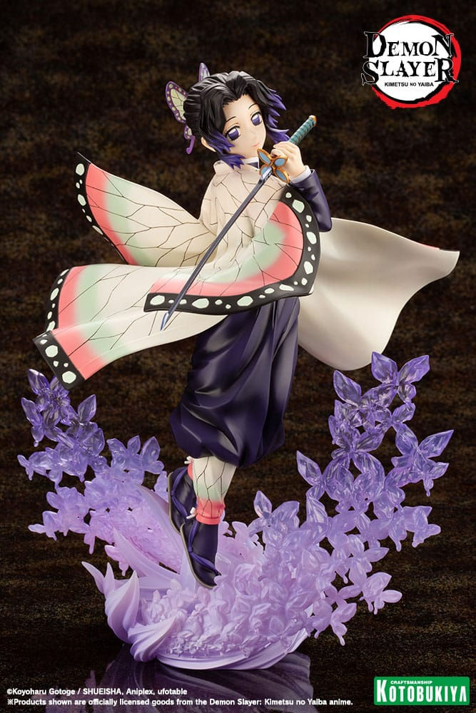 Thumbnail: Demon Slayer: Kimetsu no Yaiba ARTFXJ Statue 1/8 Shinobu Kocho 25 cm