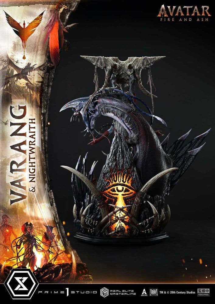 Thumbnail: Avatar: Fire and Ash (Film) Real Elite Masterline Series Statue 1/4 Varang &...