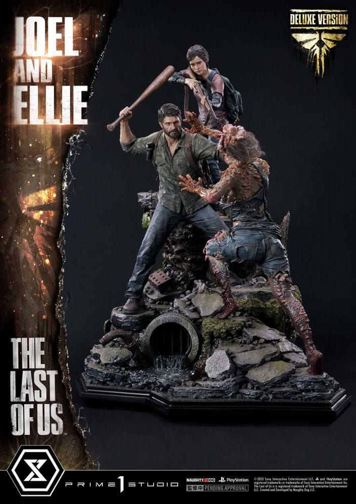 Thumbnail: The Last of Us Part I Ultimate Premium Masterline Series Statue Joel & Ellie...