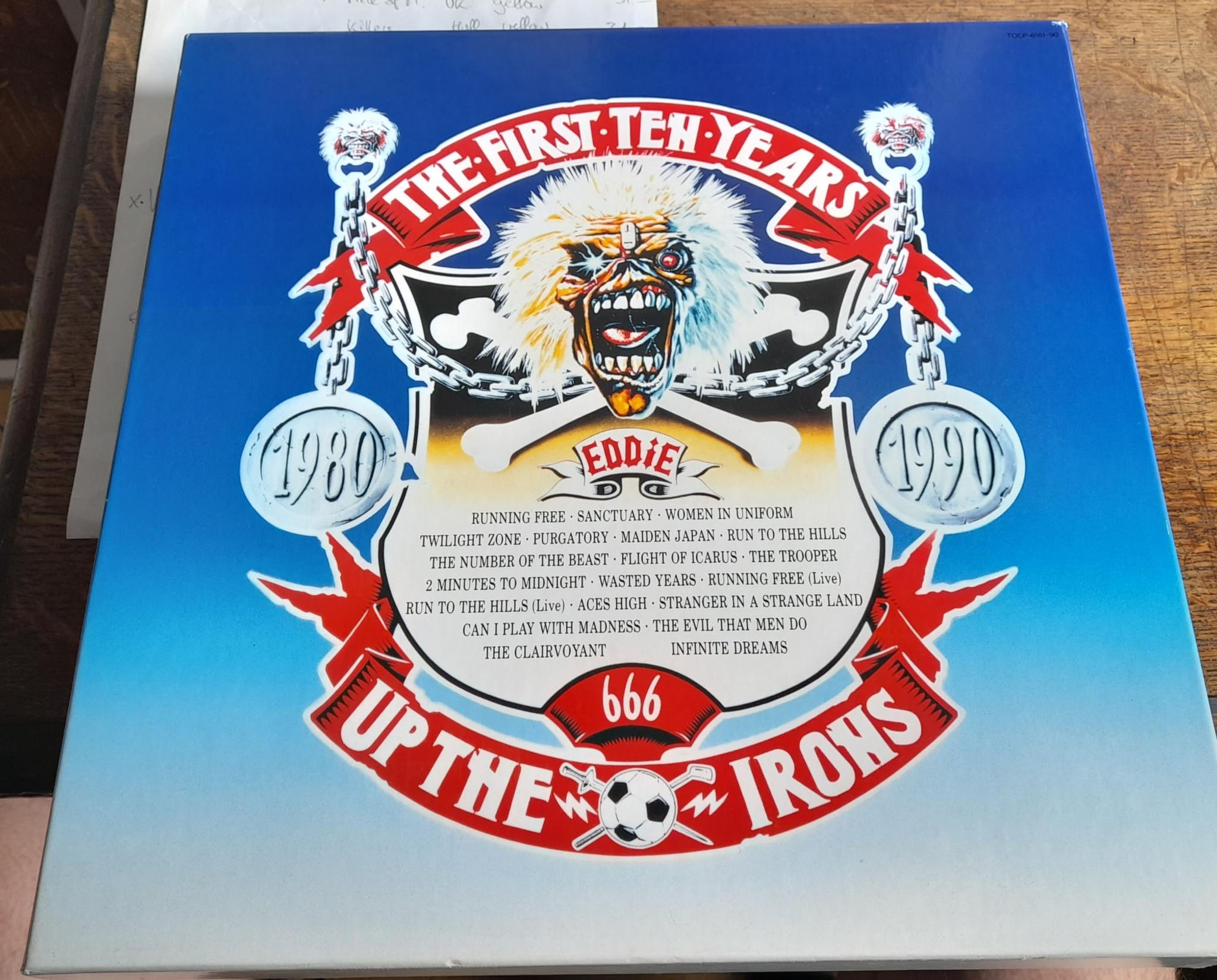 Iron Maiden - The First Ten Years Up The Irons (Box, CD, Used)