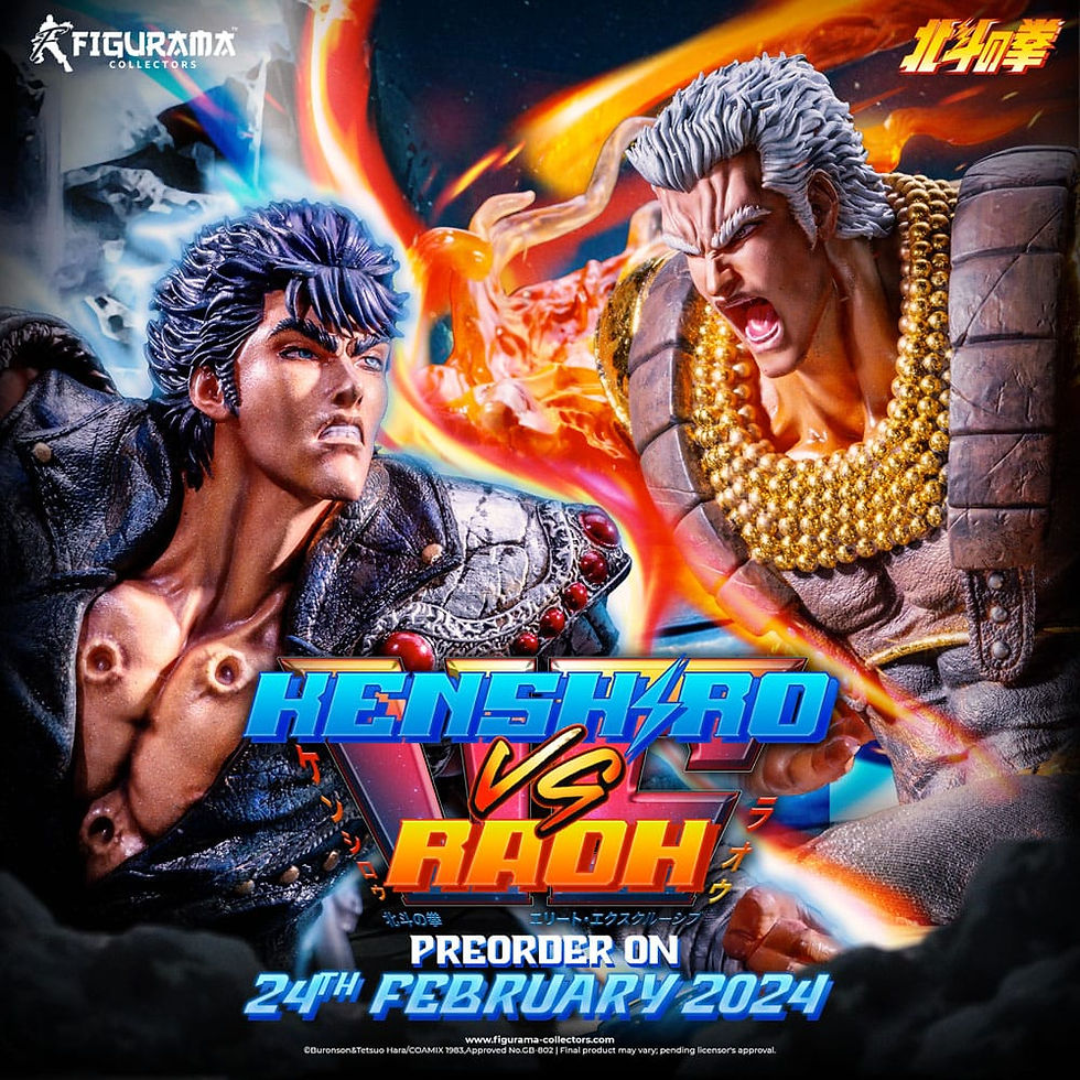 Miniaturbild: Fist of the North Star Elite Exclusive Statue 1/6 Kenshiro vs Raoh 59 cm
