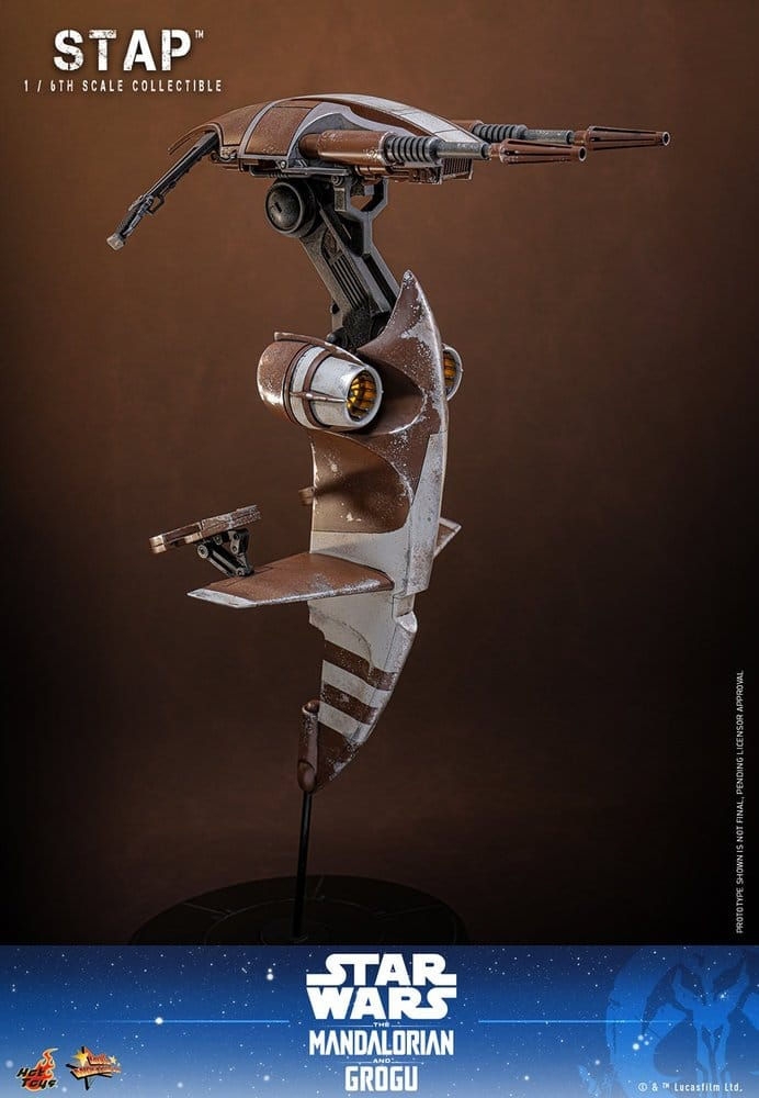 Thumbnail: Star Wars: The Mandalorian & Grogu Movie Masterpiece Accessory 1/6 STAP 32 cm
