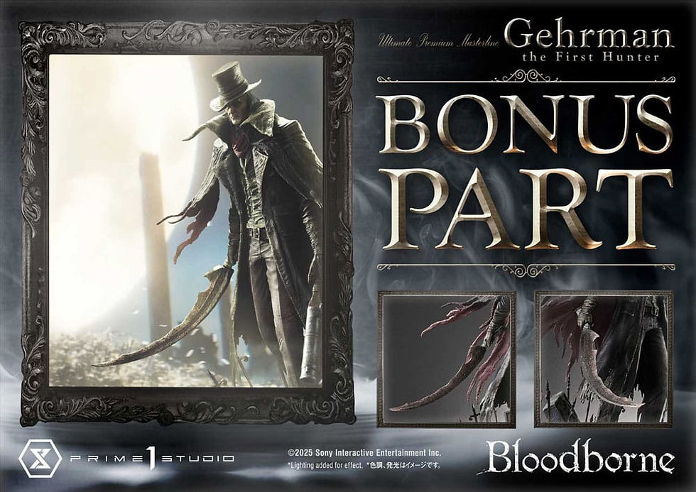Miniaturbild: Bloodborne Ultimate Premium Masterline Series Statue 1/4 Gehrman Bonus Versio...