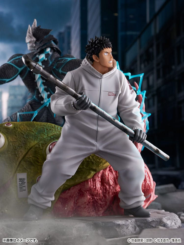 Miniaturbild: Kaiju No.8 SHIBUYA SCRAMBLE FIGURE PVC Statue 1/7 Kaiju No.8 & Kafka Hibino 2...