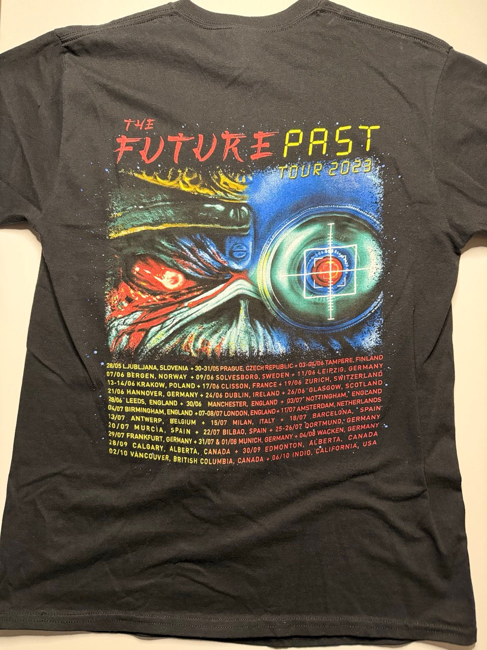 Thumbnail: Iron Maiden - The Future Past Tour 2023 - Size M (Used, Second Hand