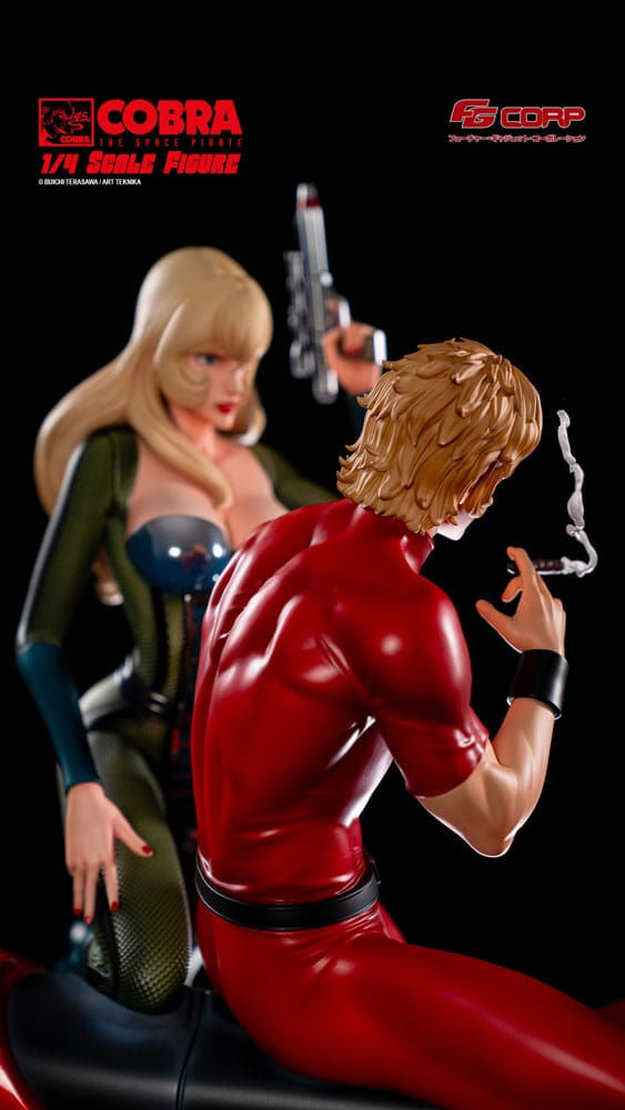 Miniaturbild: Space Pirate Cobra Statue 1/4 Cobra & Jane Royal (Spacesuit Ver.) 47 cm