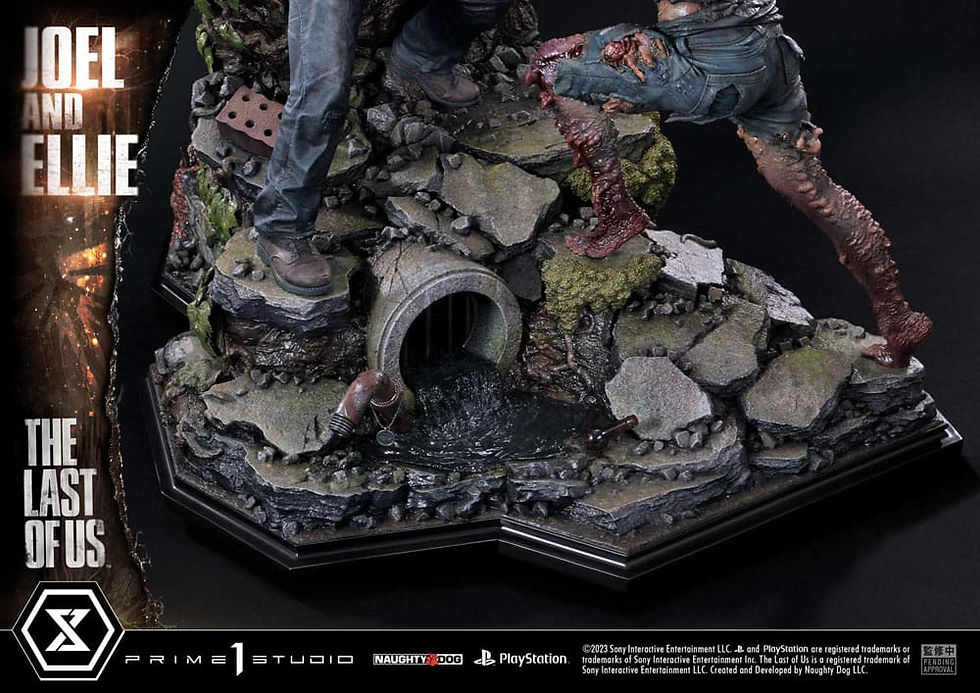 Miniaturbild: The Last of Us Part I Ultimate Premium Masterline Series Statue Joel & Ellie...