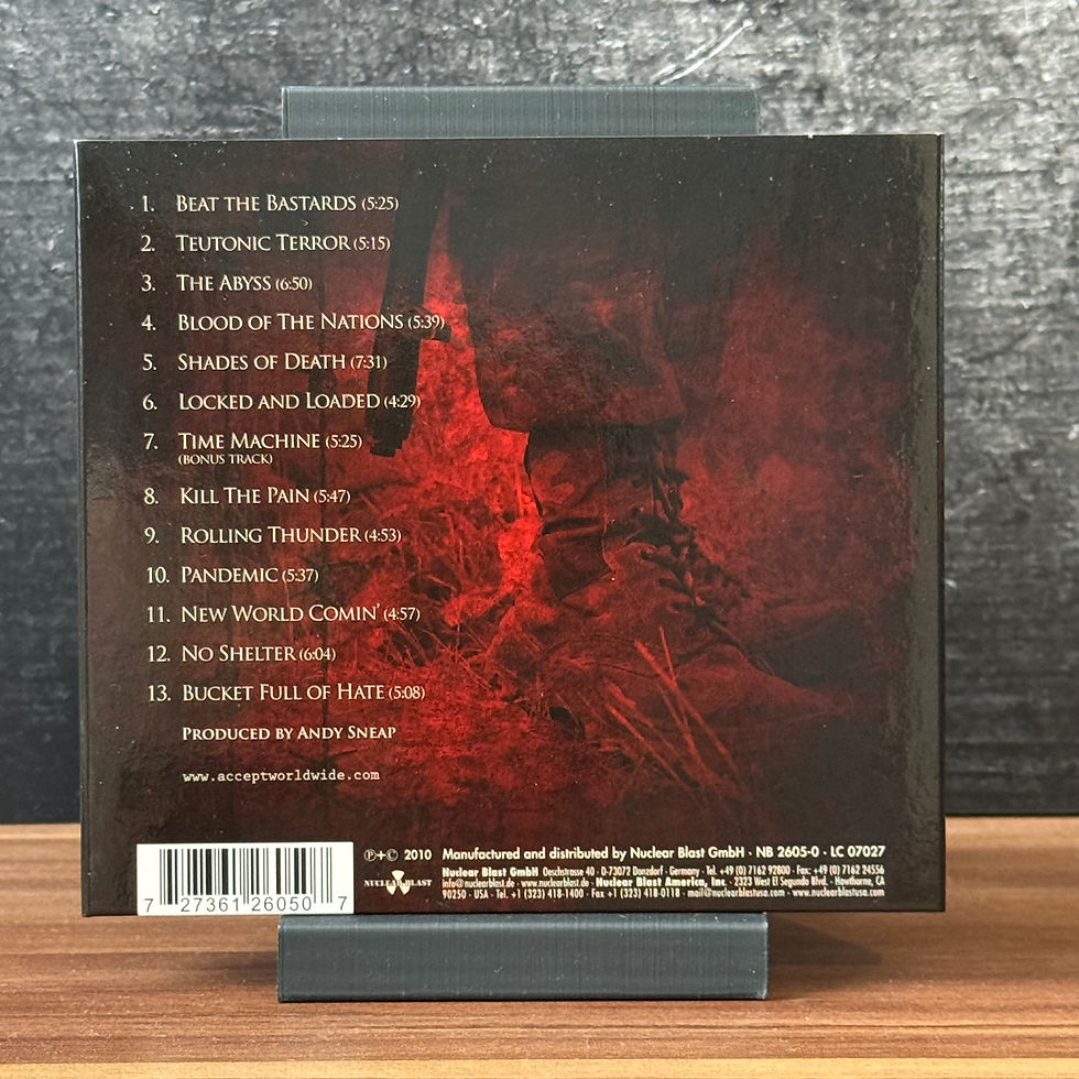 Miniaturbild: Accept – Blood Of The Nations (CD, Used)