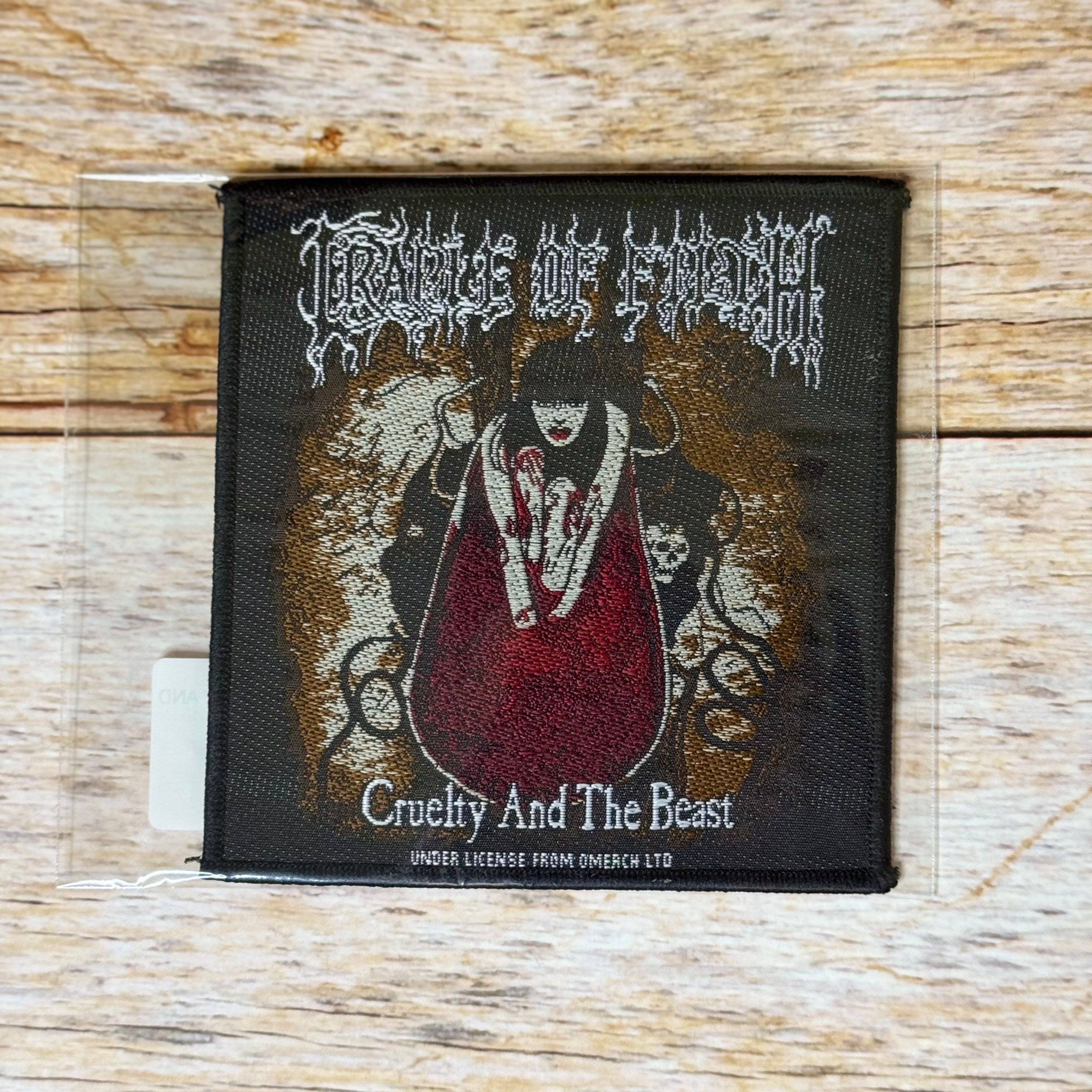 Cradle Of Filth Patch - Cruelty and the Beast