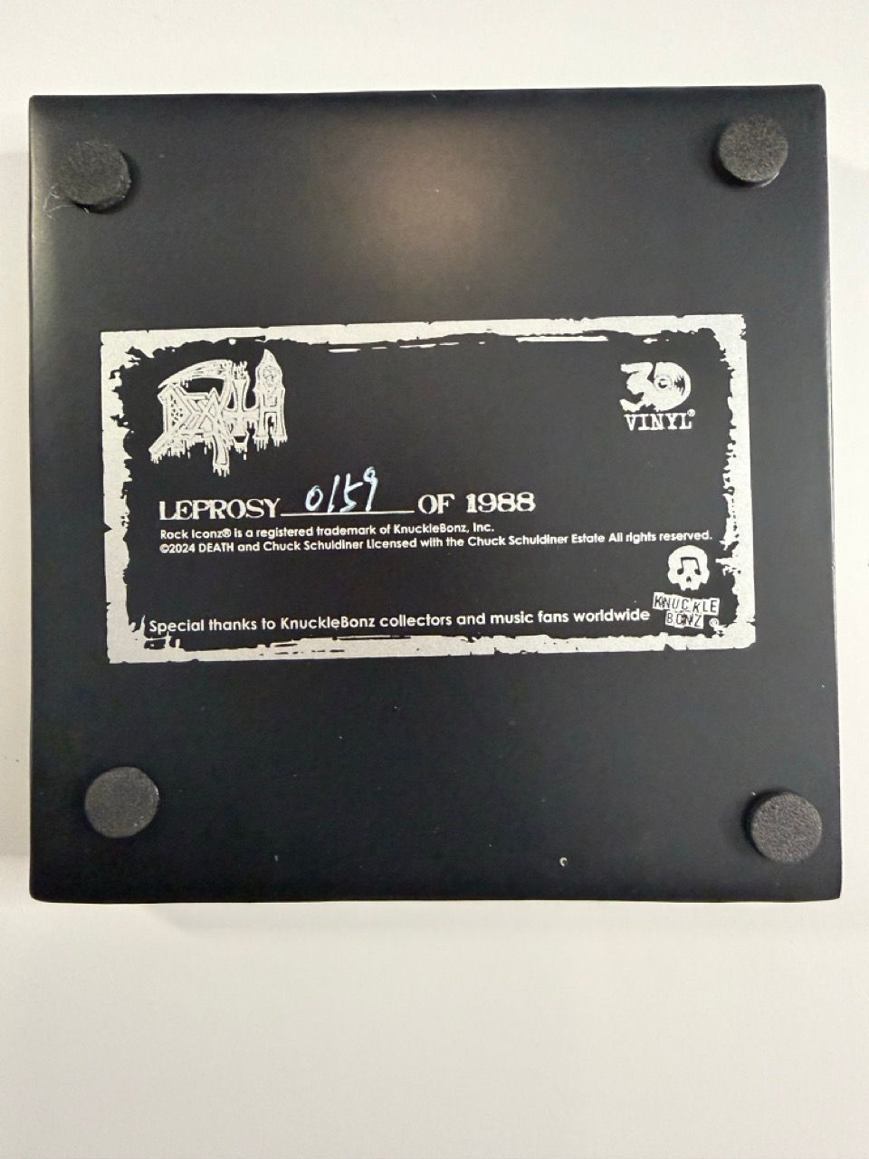 Thumbnail: Death 3D Vinyl Statue "Leprosy", 22 cm - Damaged Packaging