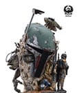 Thumbnail: Star Wars The Empire Strikes Back Fine Art Bust Boba Fett Deluxe Edition 50 cm
