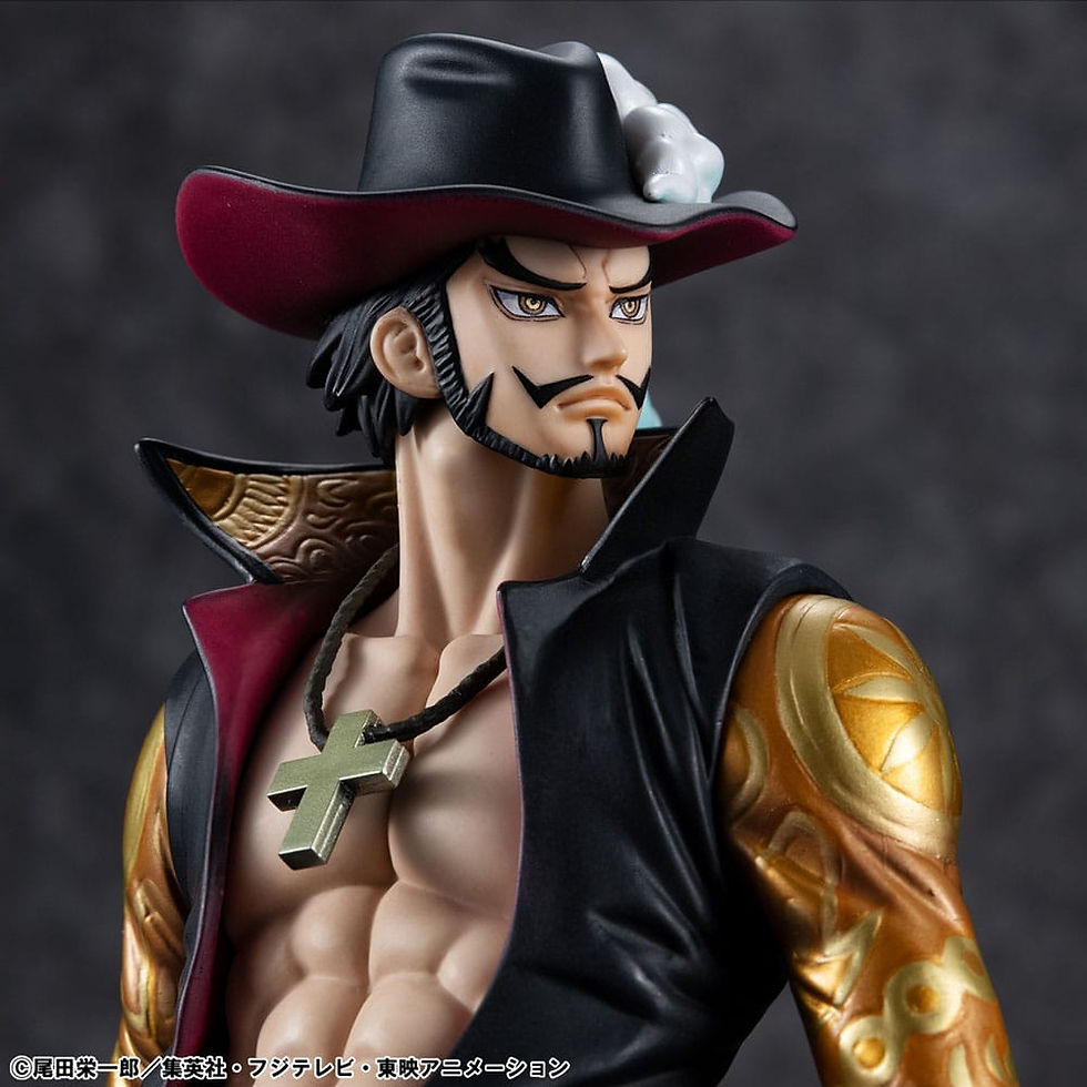 Miniaturbild: One Piece P.O.P SA-MAXIMUM PVC Statue Hawk Eye Dracule Mihawk Ver. R 29 cm