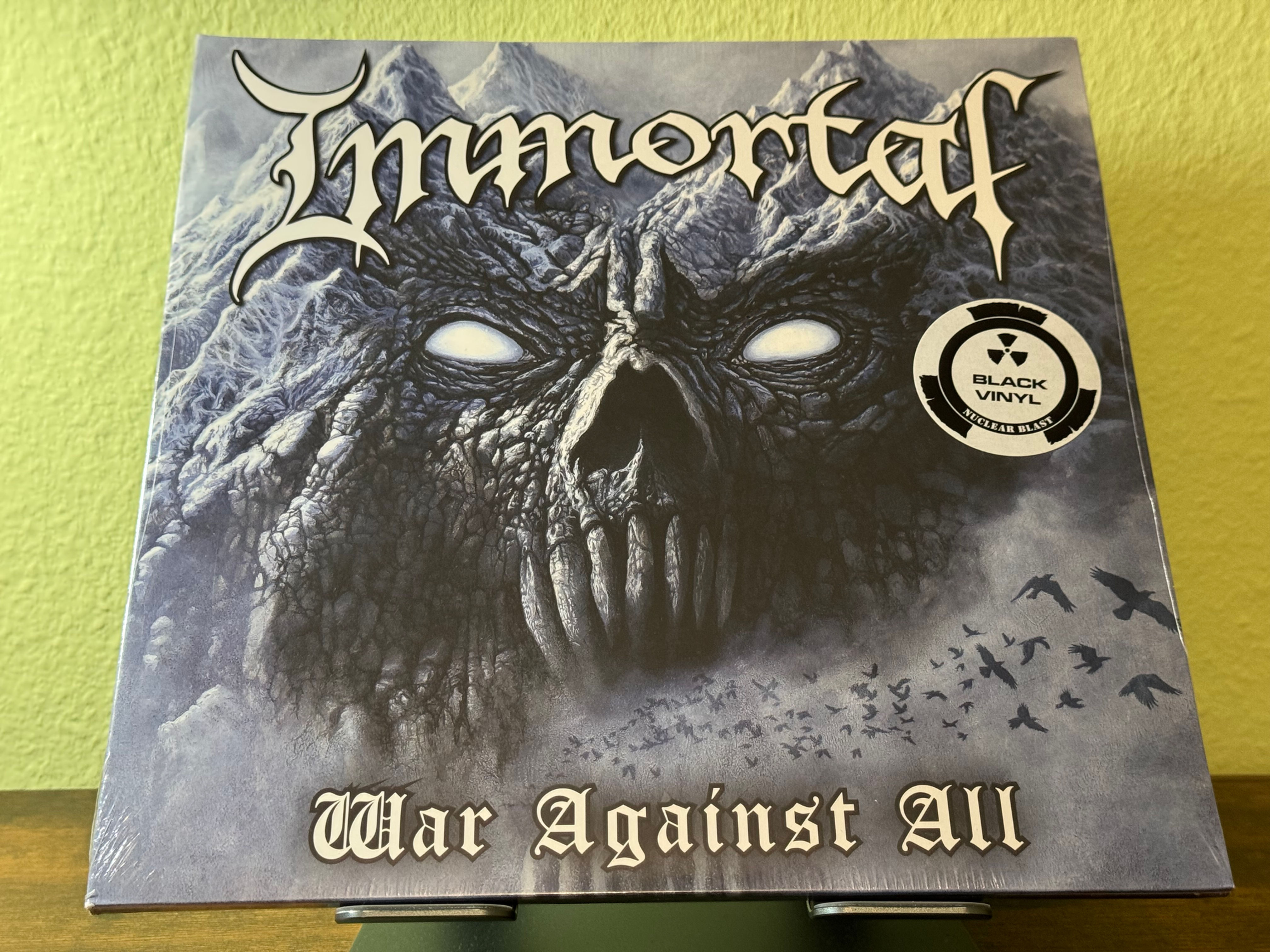 Immortal - War Against All (Vinyl, New Sealed)