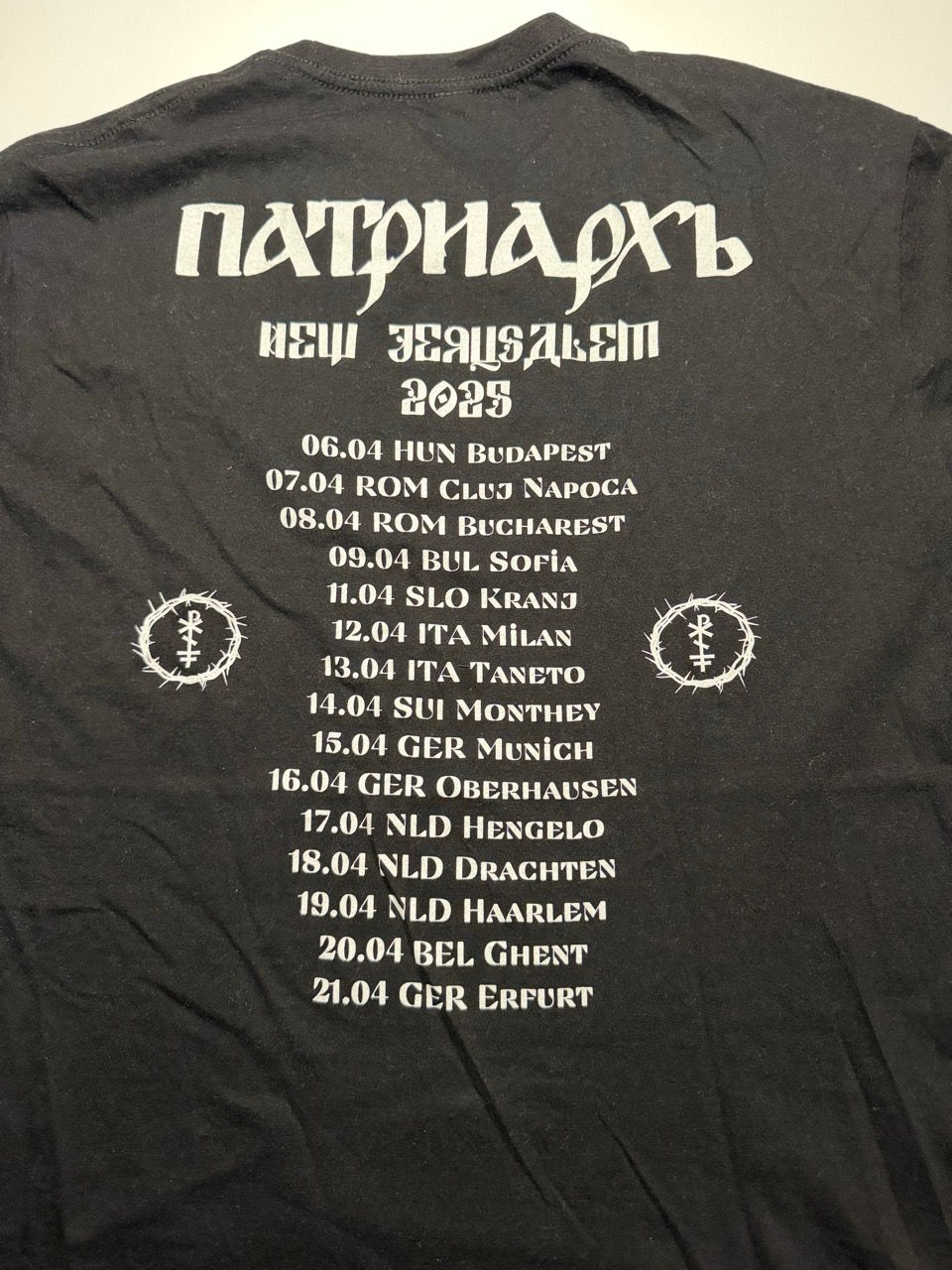 Thumbnail: Patriarkh - Tour 2025 - Size M (Used, Second Hand