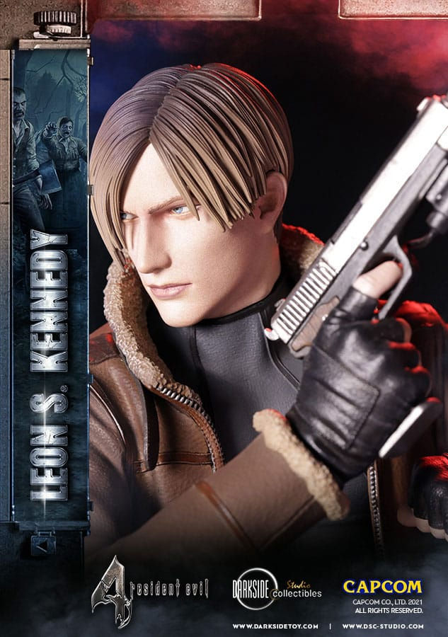 Miniaturbild: Resident Evil Premium Statue Leon Kennedy 50 cm