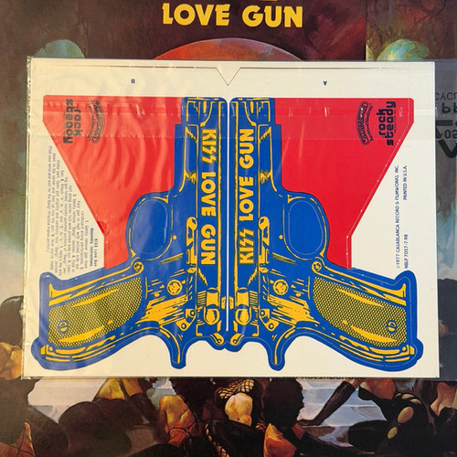 Kiss – Love Gun (With Gun Never Used, NO double-sided merch-form