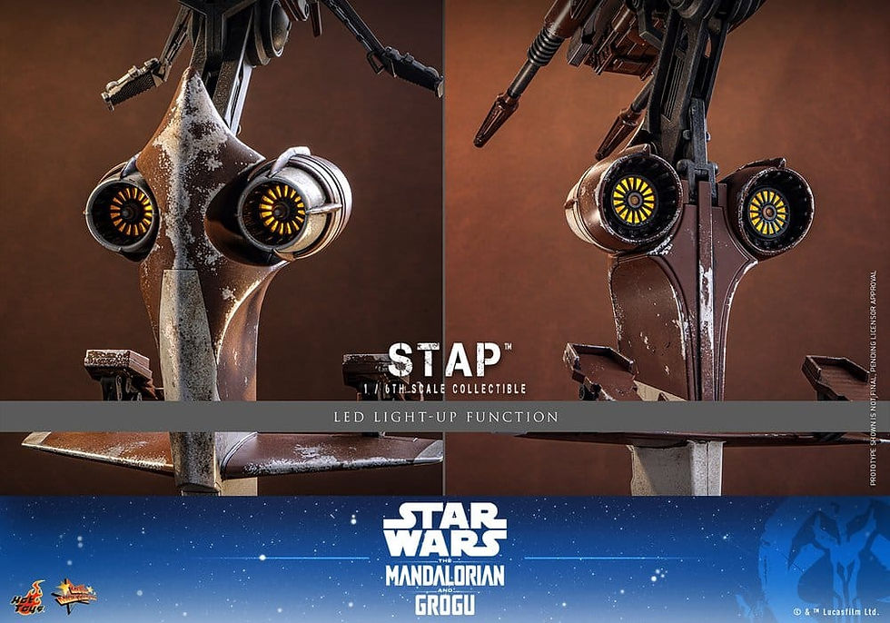 Thumbnail: Star Wars: The Mandalorian & Grogu Movie Masterpiece Accessory 1/6 STAP 32 cm