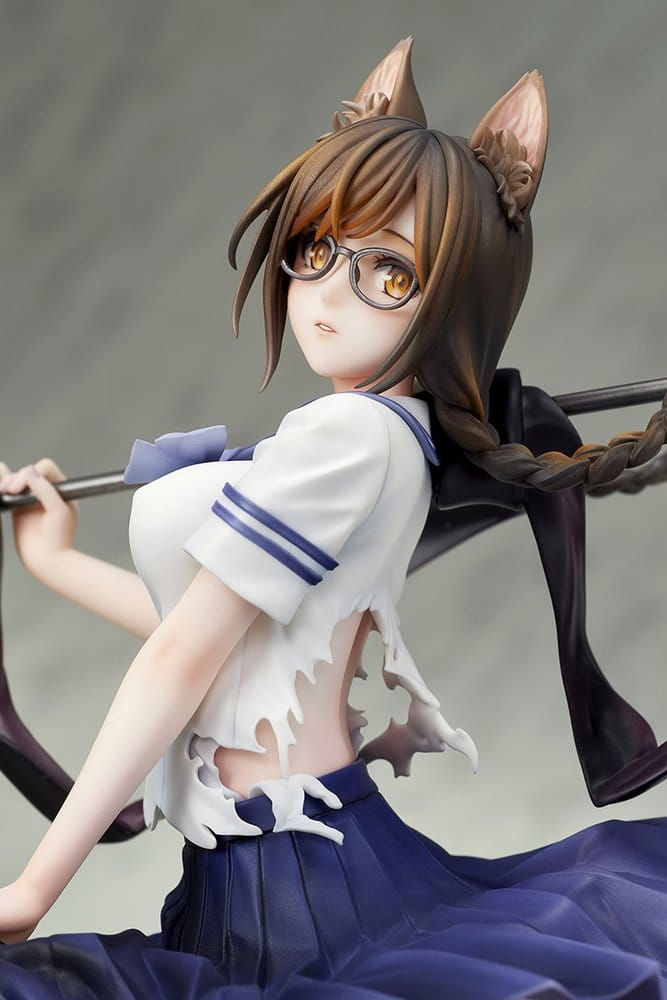 Thumbnail: Comics Bakemonogatari PVC Figure 1/7 Tsubasa Hanekawa 26 cm