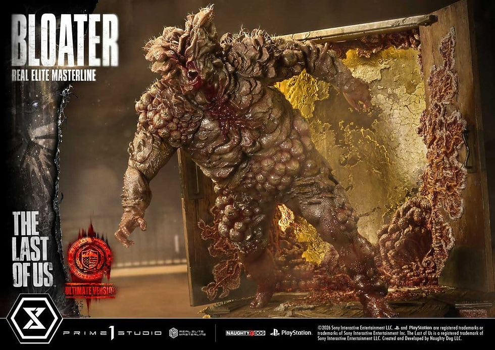 Thumbnail: The Last of Us (Part I) Real Elite Masterline Statue 1/4 Bloater Ultimate Ver...