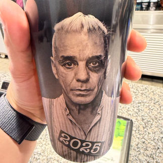 Till Lindemann cups in Hamburg