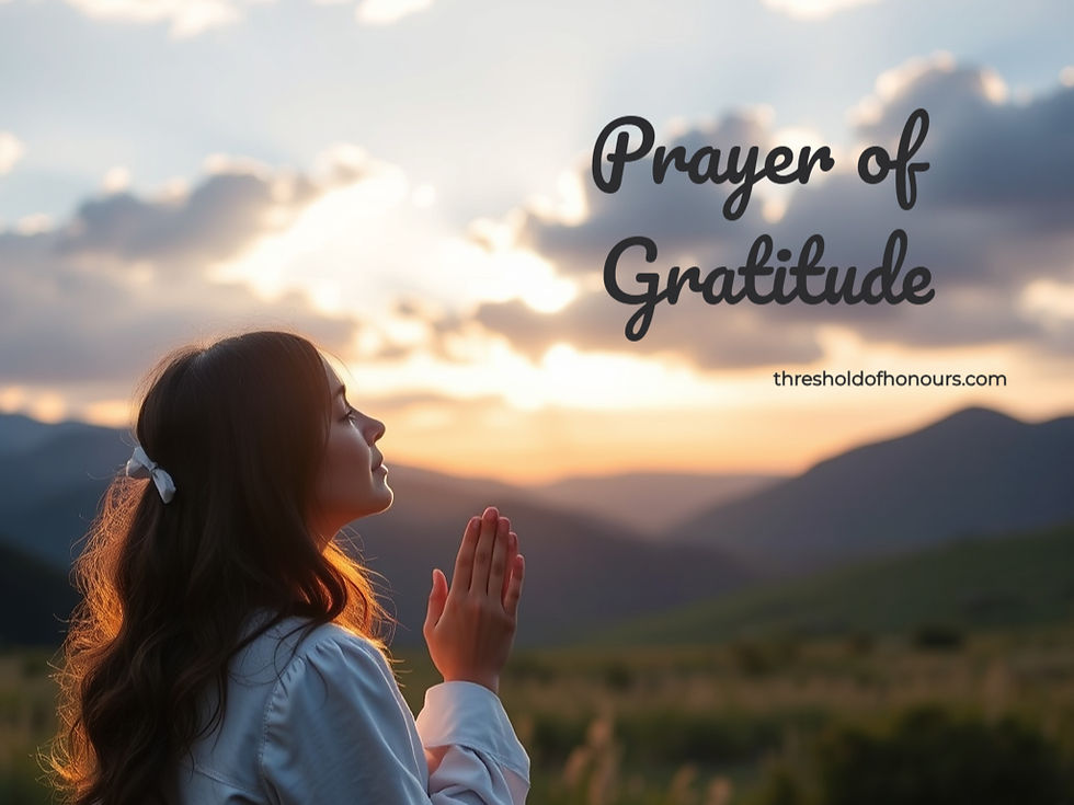 gratitude, thanksgiving