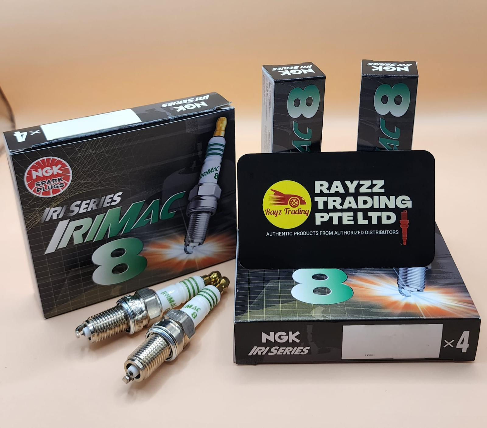 NGK Irimac 8 heat range 8 for Volkswagen Group engines EA211  Audi A3 8V 1.