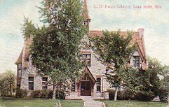L.D. Fargo Library, Lake Mills, WI