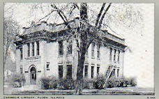 Flora, IL Carnegie library. Demolished.