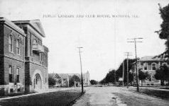 Watseka, IL library and club house